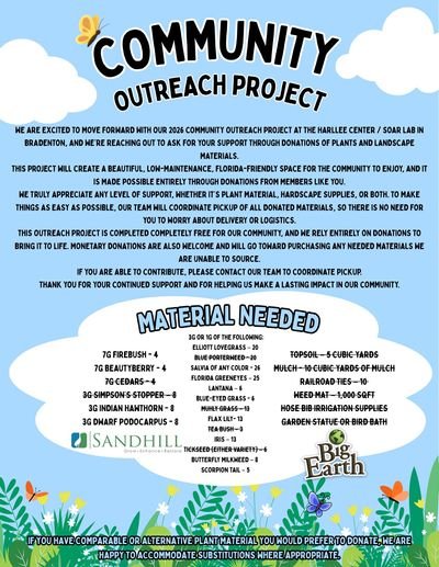 Manasota Chapter Com Outreach Project 2026