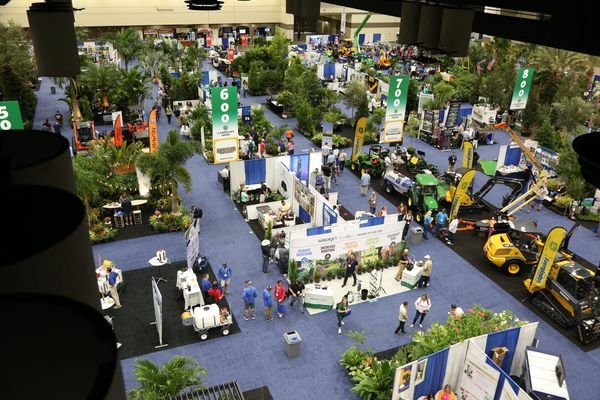 The Landscape Show tradeshow floor overview