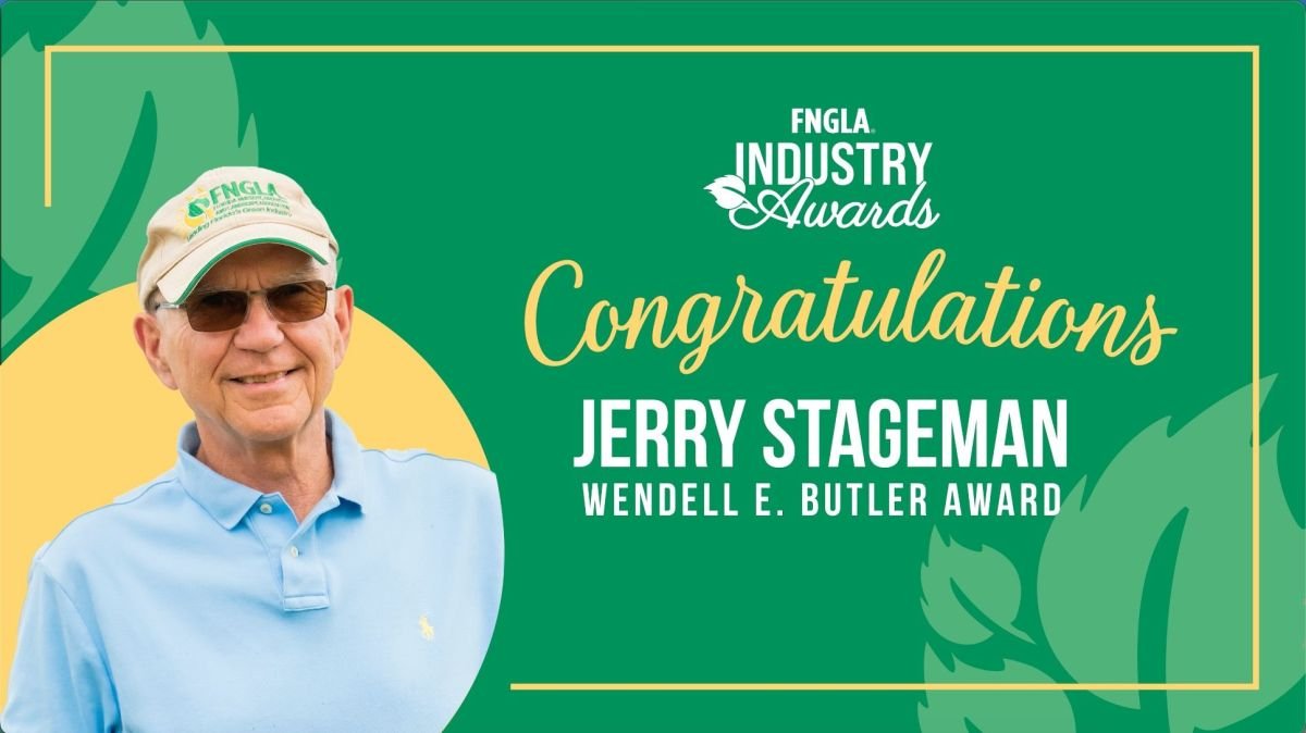 2026 FNGLA Wendell E. Butler Award Recipient Jerry Stageman