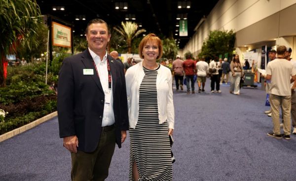 FNGLA-CEO-Tal-Coley-and-Florida-Sen.-Kristen-Arrington-at-The-2026-Landscape-Show